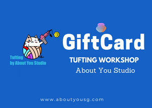 About You Studio - Tufting Gift Card